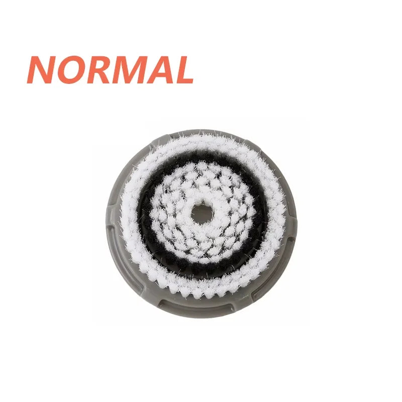 Facial Cleansing Brush Heads Daily Deep Cleaning Pores Sensitive Skin Soft Exfoliating Silicone Face Brush Heads Skin Care Tools Eagle Beacon