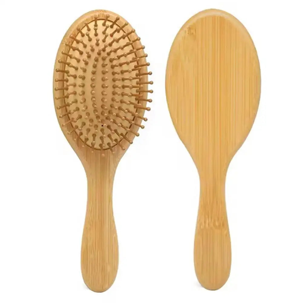 Wooden Bamboo Hair Brush Improve Hair Growth Wood hairbrush Prevent Hair Loss Comb Bamboo Comb Teeth Salon Hair Styling Tools Eagle Beacon