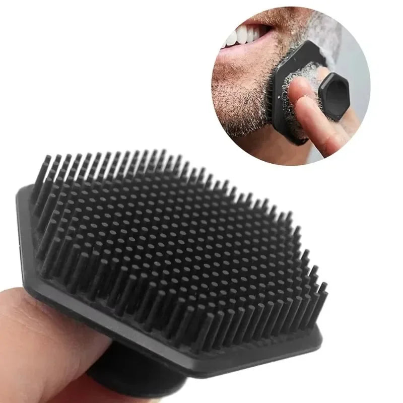 Facial Cleansing Brush Silicone Scrubber Deep Clean Massage Exfoliator For Pore Minimizing Blackhead Removal Shave Men And Women Eagle Beacon